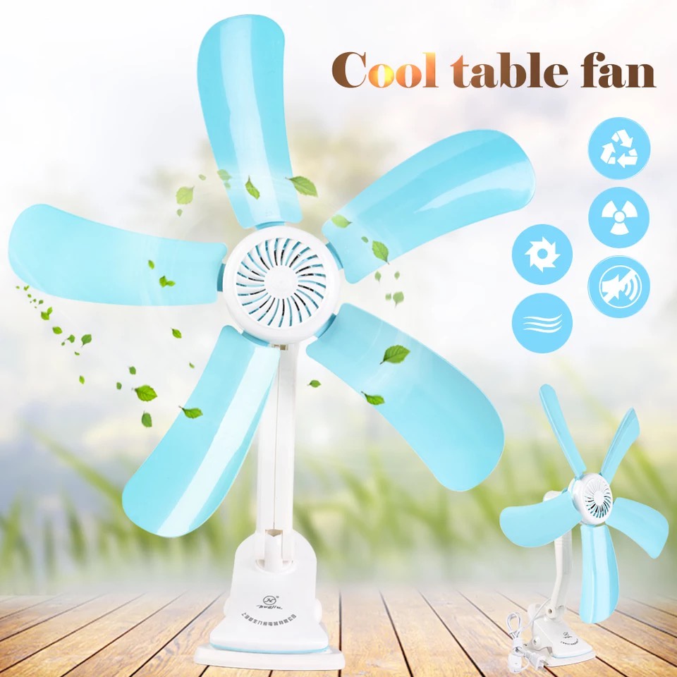 ESTELLE Portable Clip Fan Electric Mini Fans /CLIP/ WALL/STAND Fan 5
