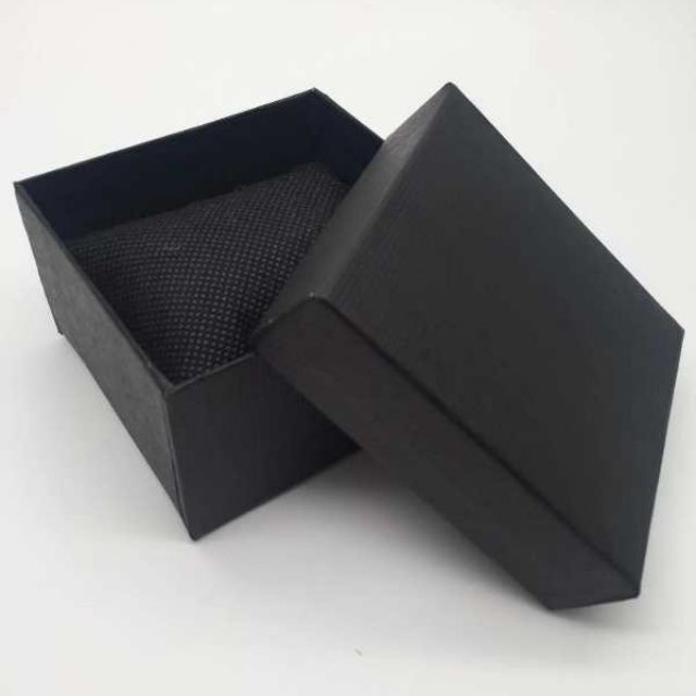 BOX For Watches Jewelry Black And Red Ordinary Box With Foam B003 ...