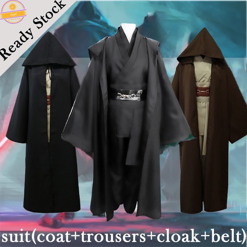Star Wars jedi cosplay warrior cloak Darth Vader Anakin Skywalker