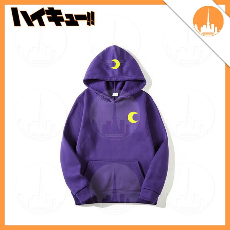 Tsukishima kei moon hoodie sale