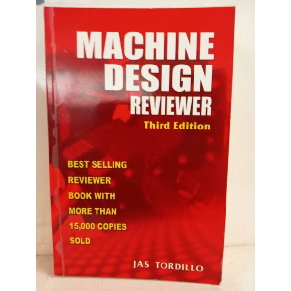 MACHINE DESIGN REVIEWER 3RD EDITION | Shopee Philippines