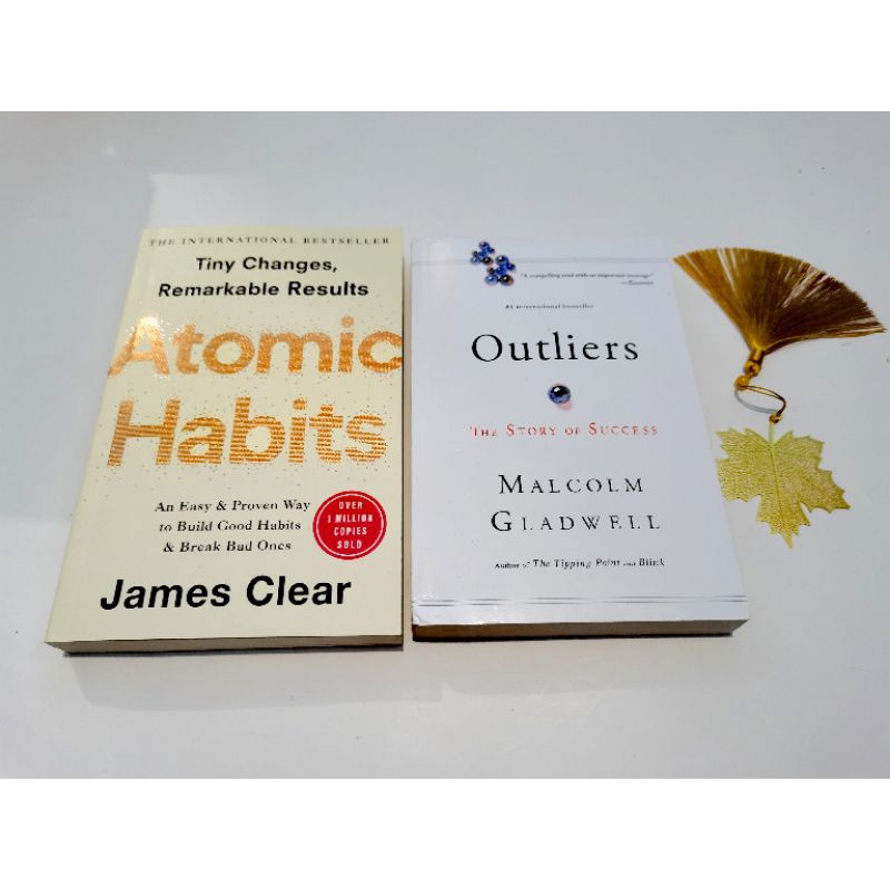 Atomic Habits & Outliers Bundle | Shopee Philippines