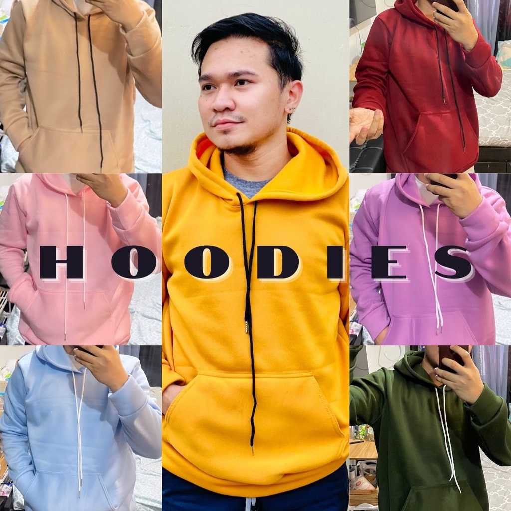 BEST SELLER UNISEX HOODIE JACKET Shopee Philippines