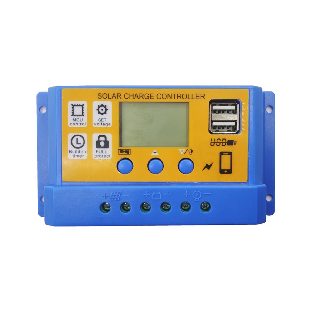 Solar Controller Lithium Lead Acid Shared 12V 24V Solar LCD ...