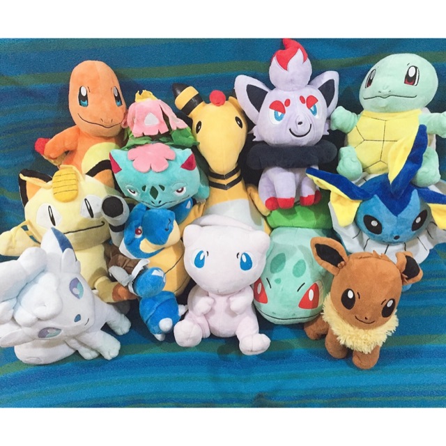 Pokemon Plush Stuffed Toys Collection Shopee Philippines