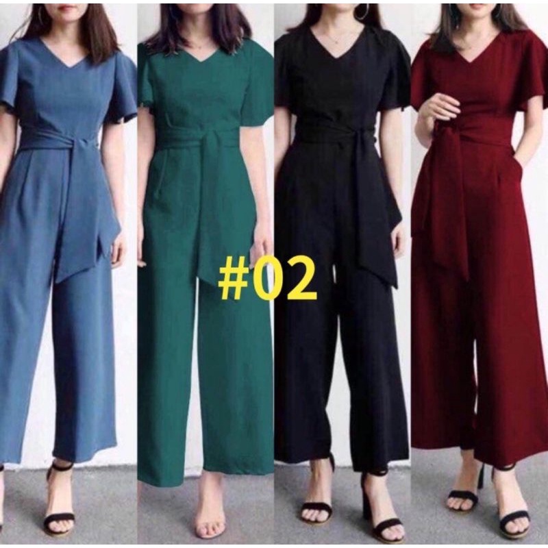 Jumpsuit dress shopee on sale