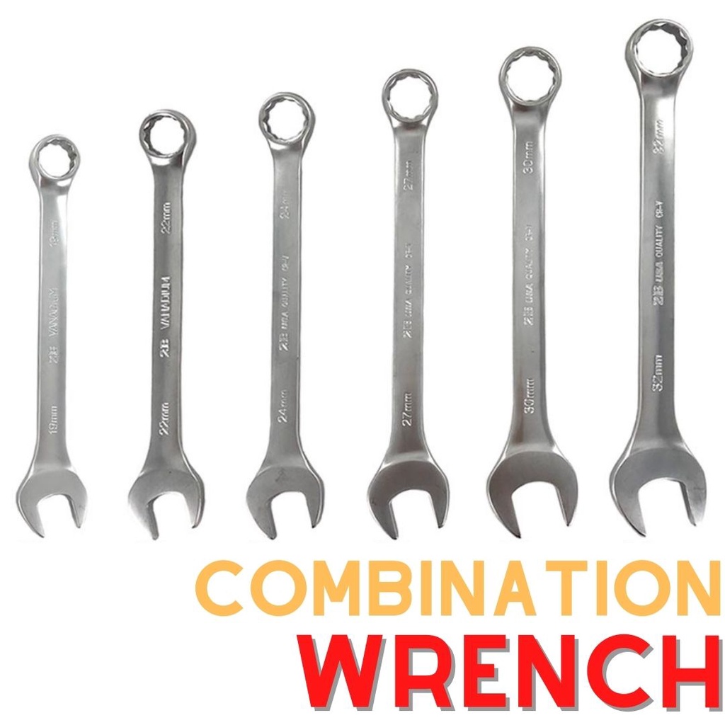 2B Combination Wrench 8mm 10mm 12mm 13mm 14mm 16mm 17mm 19mm 22mm 24mm ...