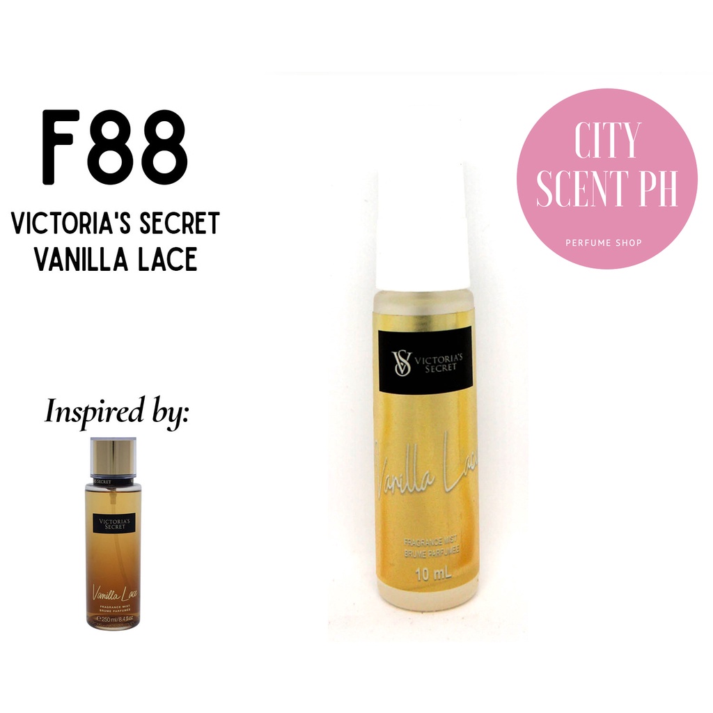 F88 Victoria's Secret Vanilla Lace 10ML City Scent Inspired Oilbased Perfume