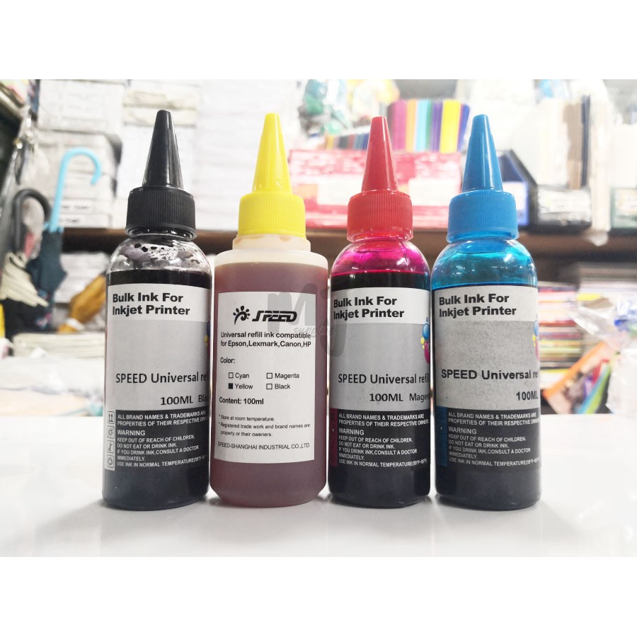 Speed Universal Refill Ink Continuous Ink 100 mL (in BLUE, BLACK, RED ...