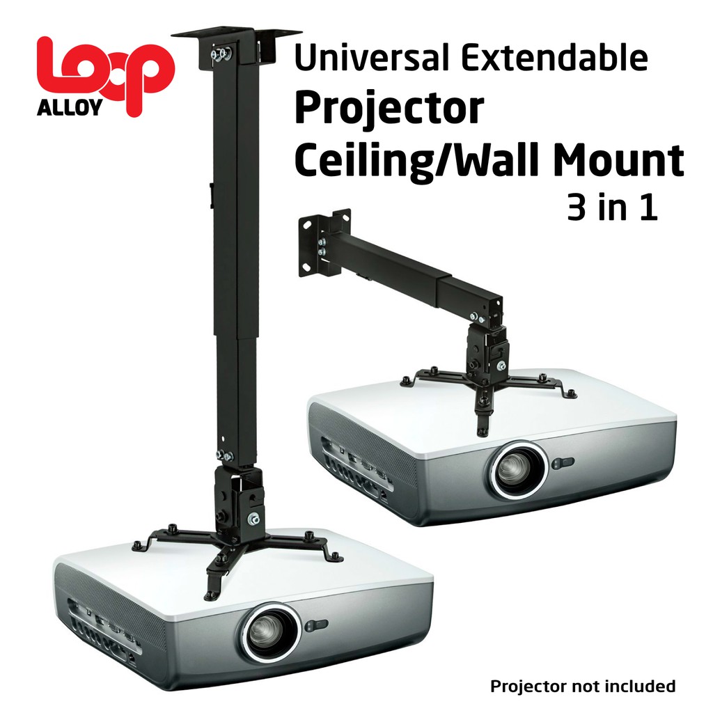 Loop ALLOY Projector Ceiling Mount Wall Bracket Shopee Philippines