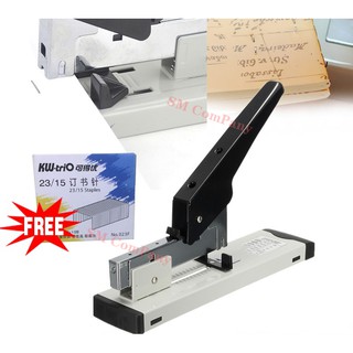 Large Capacity Paper Binding Stapler Heavy Duty Stapler Bookbinding  Stapling Staples Hand Operated Stapler