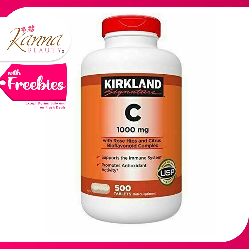 Kirkland Signature Vitamin C 1000mg 500 Tabs Shopee Philippines