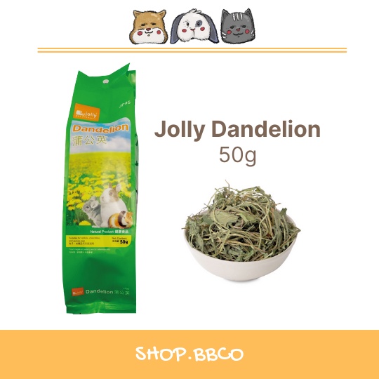 Jolly Dandelion for Rabbits, Guinea Pigs and other small pets 50g