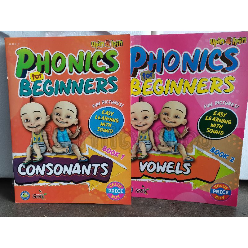 Learn Phonics with Upin & Ipin Phonics for Beginners with Fun Pictures ...