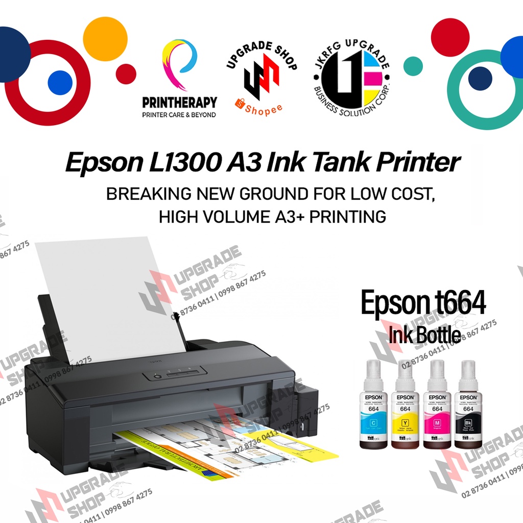 Epson Ecotank L1300 Printer Brand New Shopee Philippines 1307