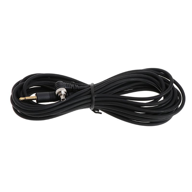 3.5mm Plug to Male Flash PC Sync Cord Cable Light Trigger For Studio ...