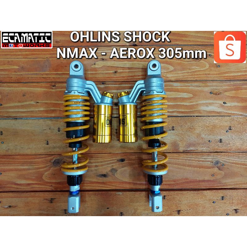 OHLINS SHOCK NMAX AEROX 305mm Shopee Philippines