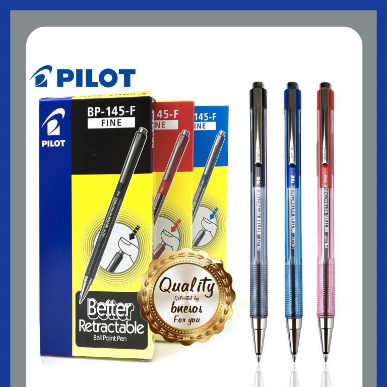 bnesos Stationary School Supplies Pilot BP145F Better Retractable