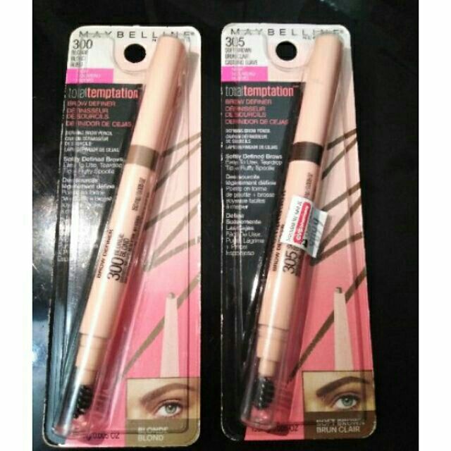 Maybelline total temptation eyebrow deals definer pencil