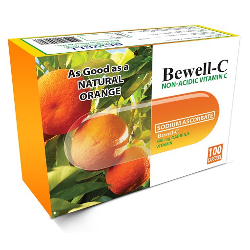 Bewell C Vitamins for Adult Ascorbic Acid Vitamin C Non Acidic 500mg