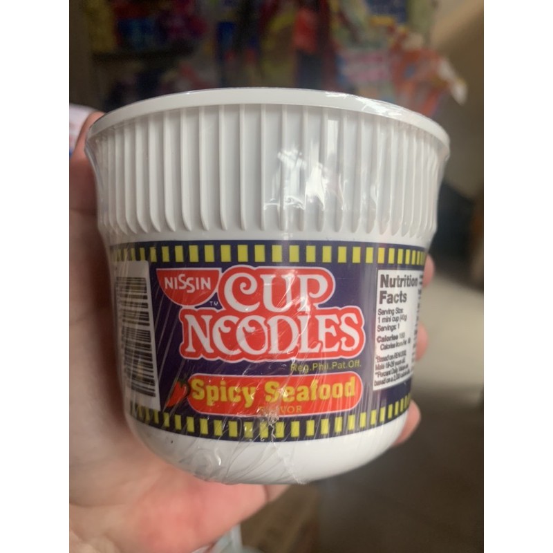 NISSIN CUP NOODLES SEAFOOD 40g - Xyra