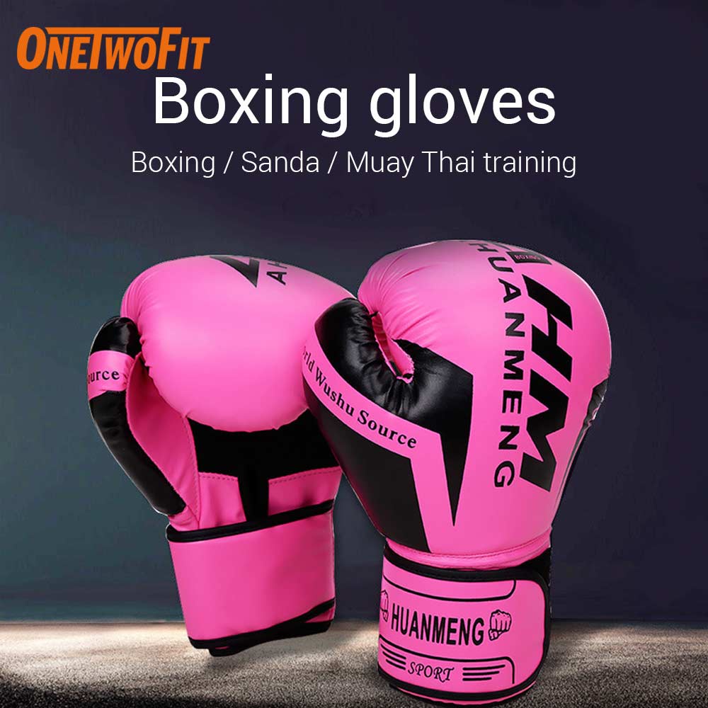 Professional Boxing gloves 12oz Muay Thai Training Punching Bag Gloves Man Boxing