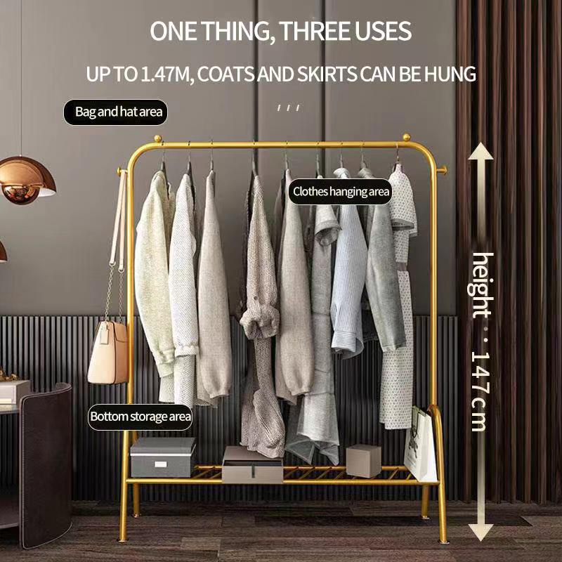 Nordic Metal Clothing Rack Clothes Storage Hanger | Shopee Philippines