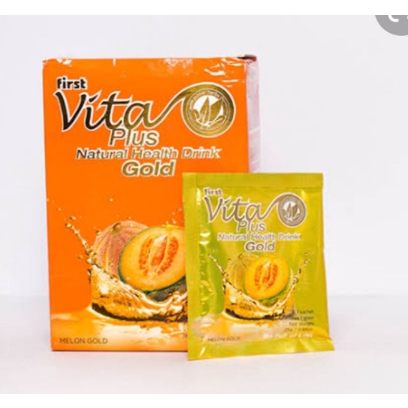 Fast Delivery First Vita Plus Melon Gold 22g Sachet Shopee Philippines