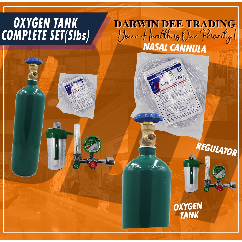 OXYGEN TANK 5LBS COMPLETE SET (READY TO USE) Shopee Philippines