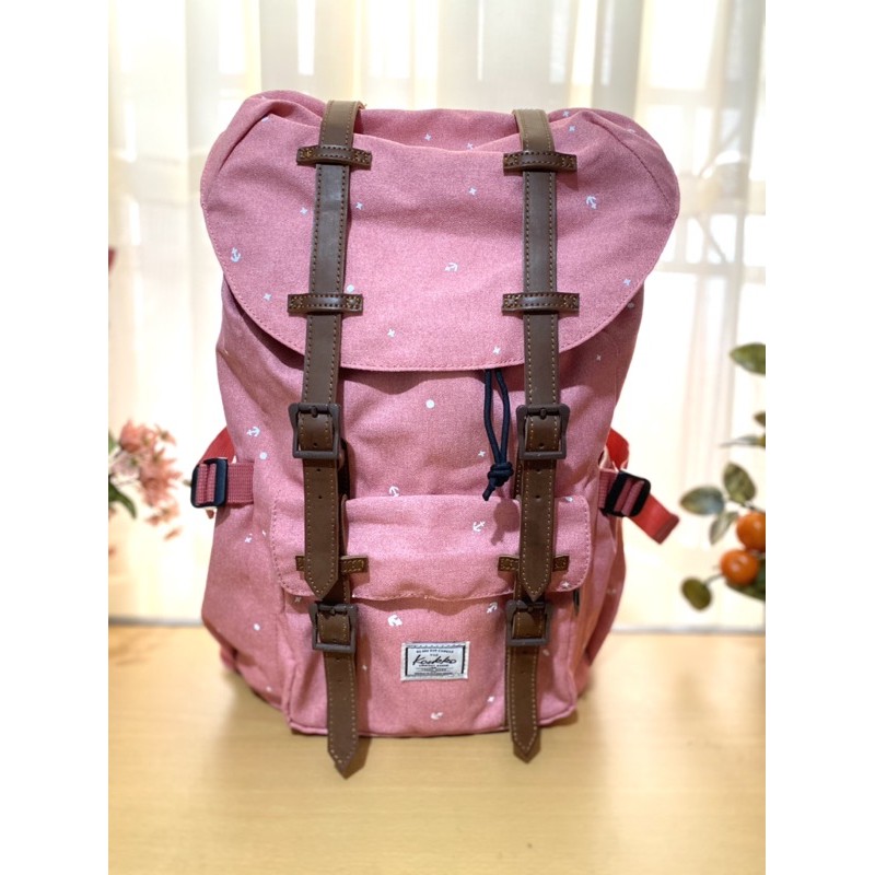 MOCHILA HERSCHEL LITTLE AMERICA TEA ROSE ROSA