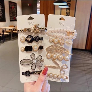 【yOungly yOungley】Cameo pearl barrette YOUNGLY YOUNGLEY-Cameo Pearl Barrette - Closet│삼성물산