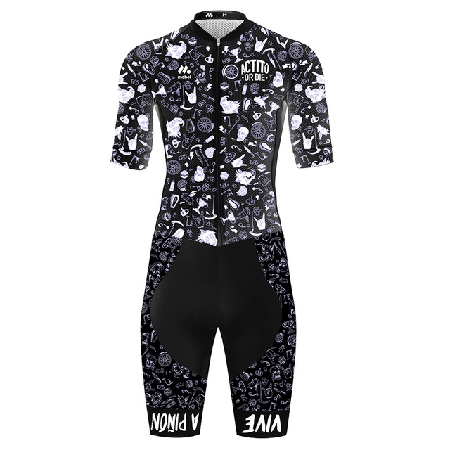 Body Mtb Con Gel Tuta Da Triathlon Uomo Maniche Corte - Body Imbottito Per Nuoto, Corsa E Ciclismo Tuta Tecnica Traspirante - 7