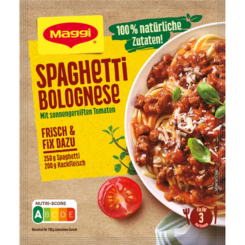 Maggi Spaghetti Bolognese Sauce 38gfrom Germany 38g Shopee Philippines
