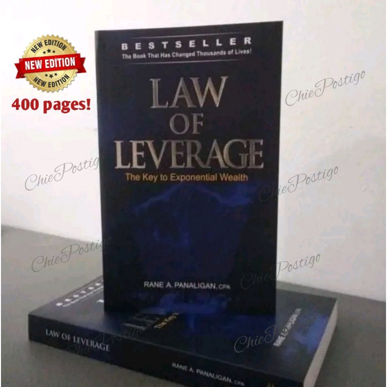 LAW OF LEVERAGE BOOK by RANE PANALIGAN (2021 NEW EDITION) Shopee