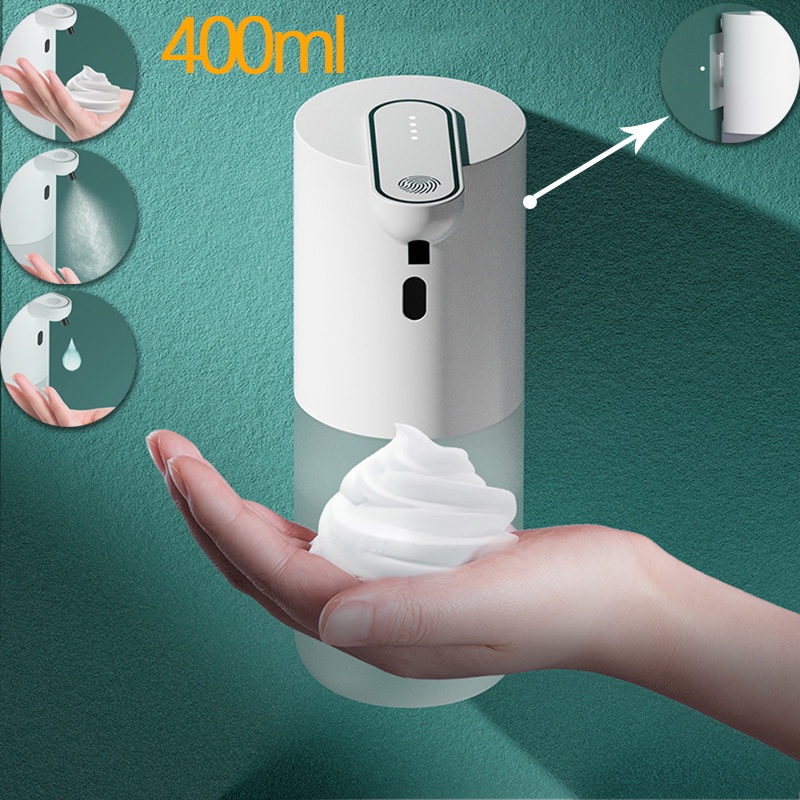 2022 Automatic Wall Mounted Soap Dispenser Bathroom Smart Washing Hand Machine With Usb Charging 6148