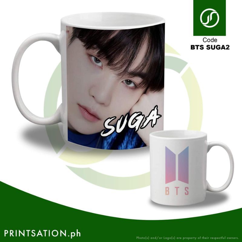 Sublimation customized BTS Coffee Mug