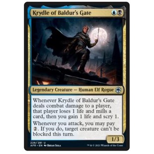 Magic the Gathering Singles - Krydle of Baldur's Gate - Adventures in ...