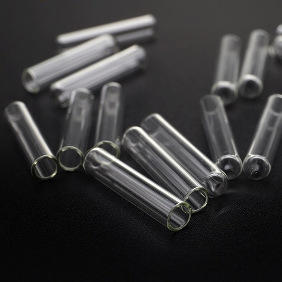 6PCS Duchenne Tubule 6*30mm Fermentation Tube DURHAM TUBE Glass Small Tube Test Tube Microbial