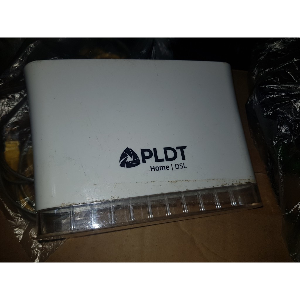 PLDT Modem Router Model PRS1241B (i) Shopee Philippines