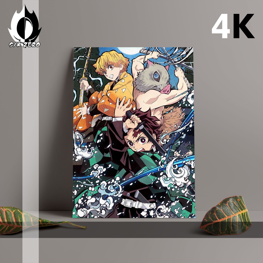 The Most Complete Anime A3 Size Poster - Kimetsu No Yaiba / Demon ...