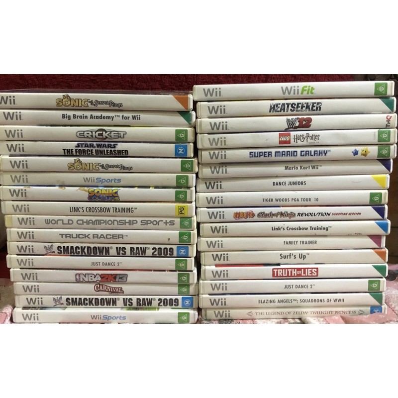 Wii sales pal games