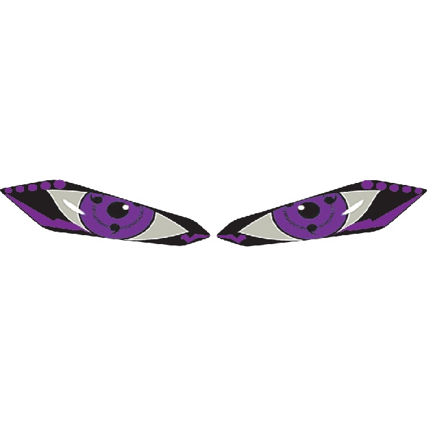 SMASH 115 WINKER EYE STICKER/ TRANSPARENT /TRANSLUCENT VINYL LAMINATED ...