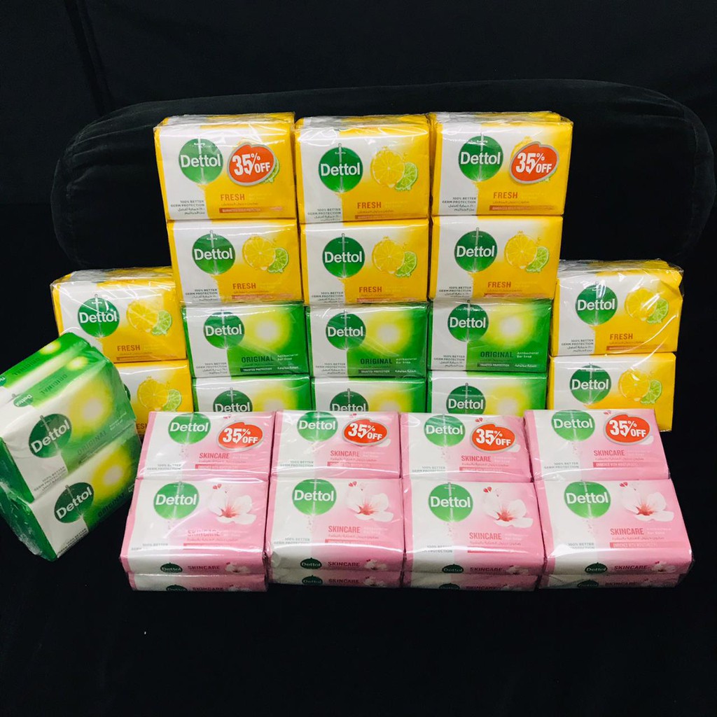 Dettol Anti-Bacterial Bar Soap 120 g | Shopee Philippines