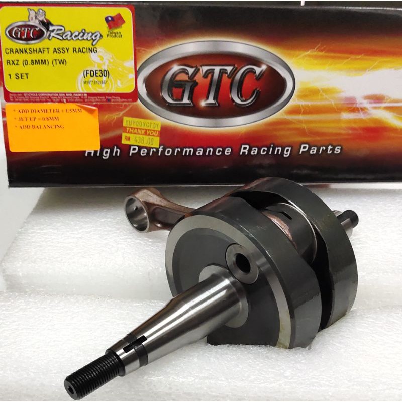 GTC Crank Shaft Racing Rxz Y125z Jet 0.8/1.0mm | Shopee Philippines