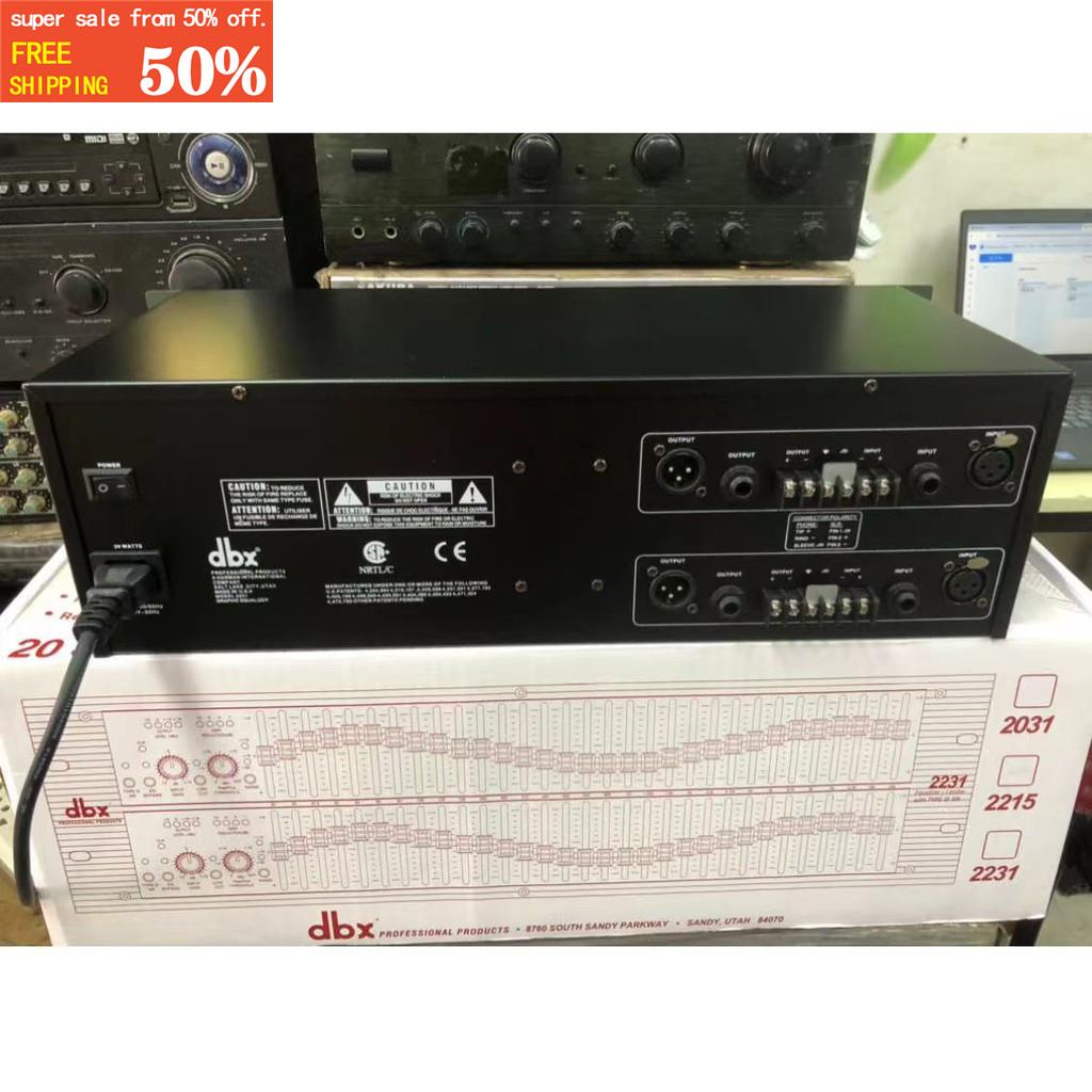 DBX 2231 20 SERIES Graphic Equalizer/Limiter with Type III Noise