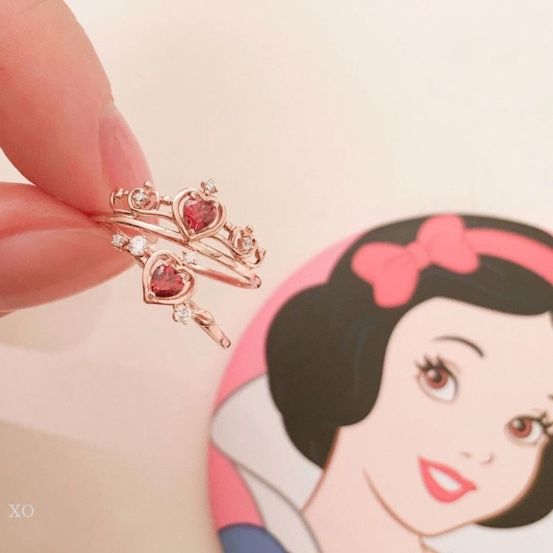 XO 18k Disney Princess ring adjustable Sailor Moon Ring