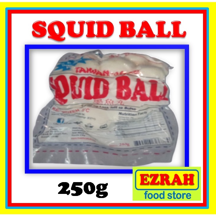 Squid Balls 250g, Chicken Balls 250g, Fresh Catch Taiwan Style