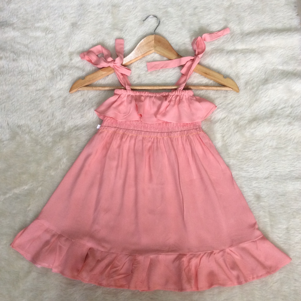 CHALLIS RUFFLED DRESS FOR KIDS | DRESS PAMBATA | BABY DOLL DRESS FOR ...