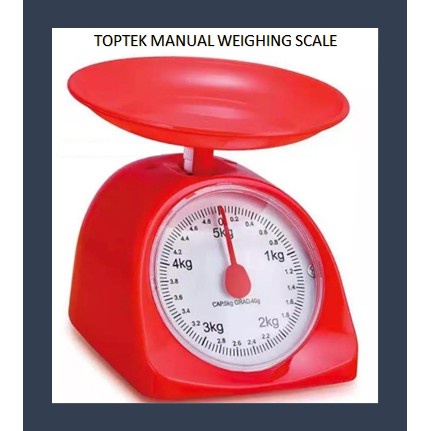 Manual Classic Mechanical Analog Kitchen Food Scale Timbangan Kitchenscale