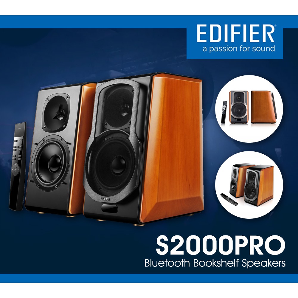 Edifier S2000 Pro Powered Bluetooth Bookshelf Speaker Shopee Philippines 1217